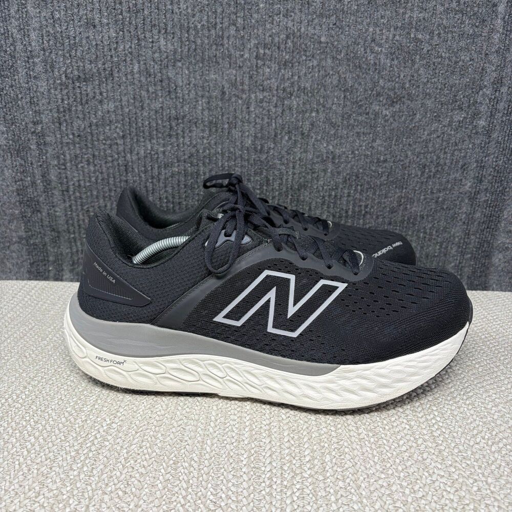 New Balance Fresh Foam X 1540V4 Black Harbor Grey Running Shoes Mens 13 4E XWIDE